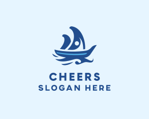 Seafarer - Travel Sailor Boat logo design