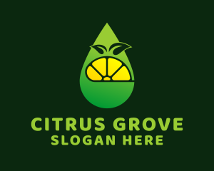 Citrus Lemon Oil  logo design