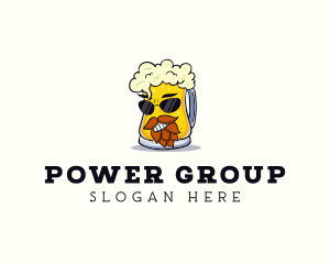 Alcohol Beer Mug Logo