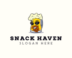 Alcohol Beer Mug logo design