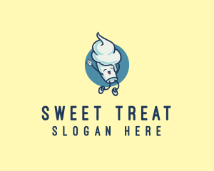 Sundae - Ice Cream Sundae logo design