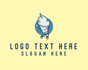 Ice Cream - Ice Cream Sundae logo design