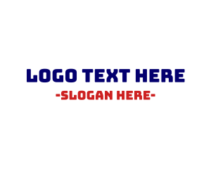 Typewriter - Bold Tech Wordmark logo design