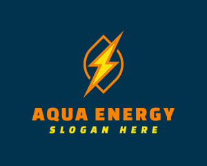 Thunderbolt Energy Power logo design