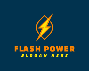 Thunderbolt Energy Power logo design