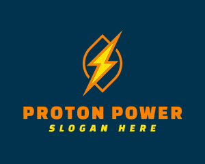 Thunderbolt Energy Power logo design