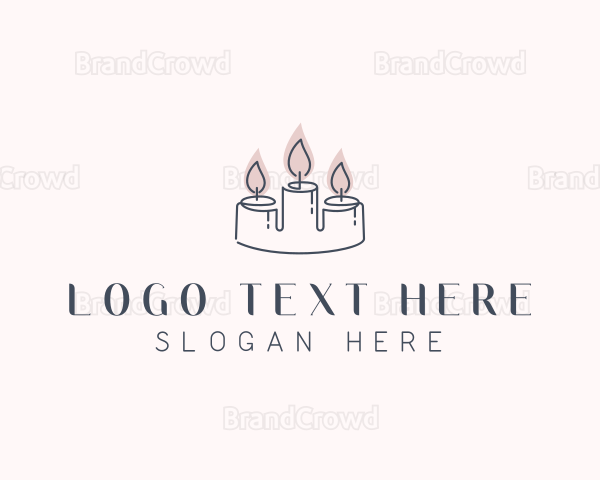 Wax Candle Maker Logo