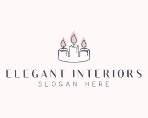 Wax Candle Maker logo design