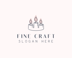 Wax Candle Maker logo design