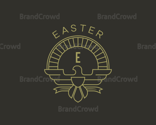 Elegant Bird Crest Logo