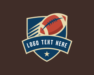 Athlete - American Football Team Sport logo design