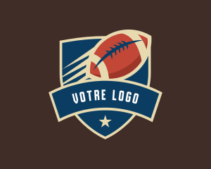 League - American Football Team Sport logo design