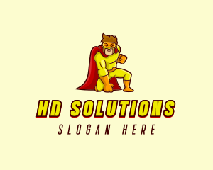 Comic Superhero Costume  Logo