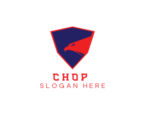 Bird - Strong Shield Eagle logo design