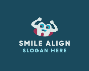 Orthodontic - Teeth Dental Clinic logo design