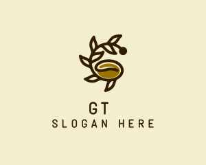 Natural Coffee Letter G logo design