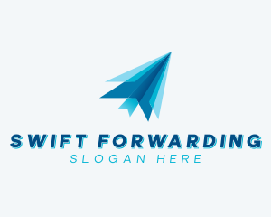 Forwarding - Freight Forwarding Plane logo design