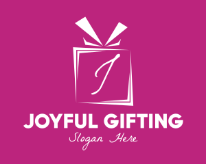 Gift - Gift Ribbon Lettermark logo design