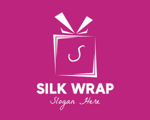 Gift Ribbon Lettermark logo design