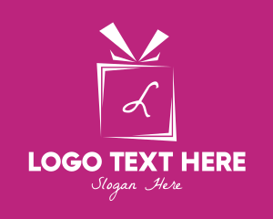 Gift Ribbon Lettermark Logo