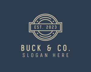 Retro Garage Brand logo design