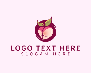 Lingerie - Seductive Lingerie Peach logo design