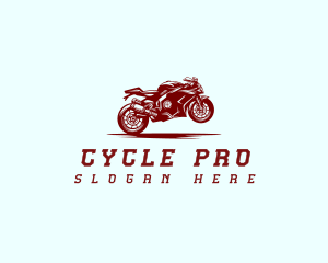 Motorcycle Racing Bike logo design