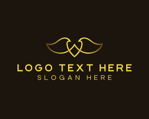 Retreat - Wings Angel Holistic logo design