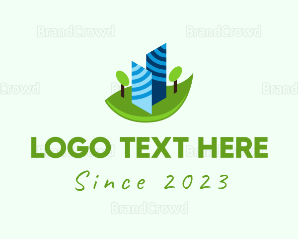 Urban Building Tree Logo