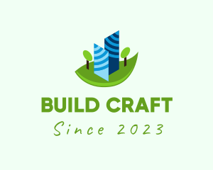 Urban Building Tree logo design