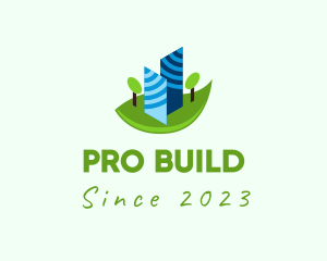 Urban Building Tree logo design