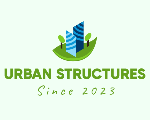 Buildings - Urban Building Tree logo design