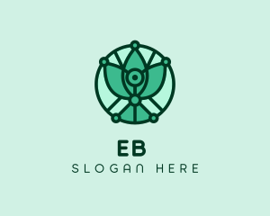 Herbal - Eco Leaf Vegetarian logo design