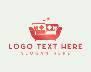 Sofa Couch Furniture Logo