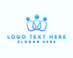 Organization - People Community Group logo design