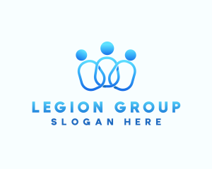 People Community Group logo design