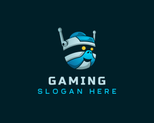 Tech Robot Gaming Logo