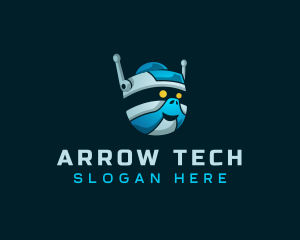 Tech Robot Gaming logo design