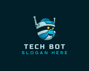 Tech Robot Gaming logo design