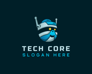 Tech Robot Gaming logo design