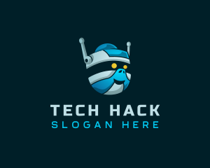 Tech Robot Gaming logo design