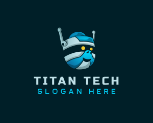 Tech Robot Gaming logo design