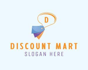Bargain - Chat Labels Price Tag logo design
