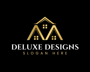 Deluxe - Roof Builder Deluxe logo design