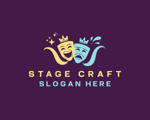 Theatre - Creative Theatre Mask logo design