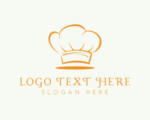 Toque Hat - Chef Cafeteria Catering logo design