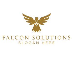 Eagle Wing Avian logo design