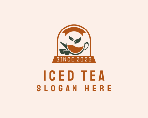 Leaf Tea Cafe logo design