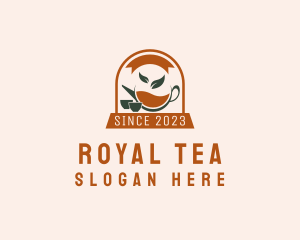 Leaf Tea Cafe logo design