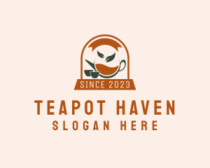 Teapot - Leaf Tea Cafe logo design